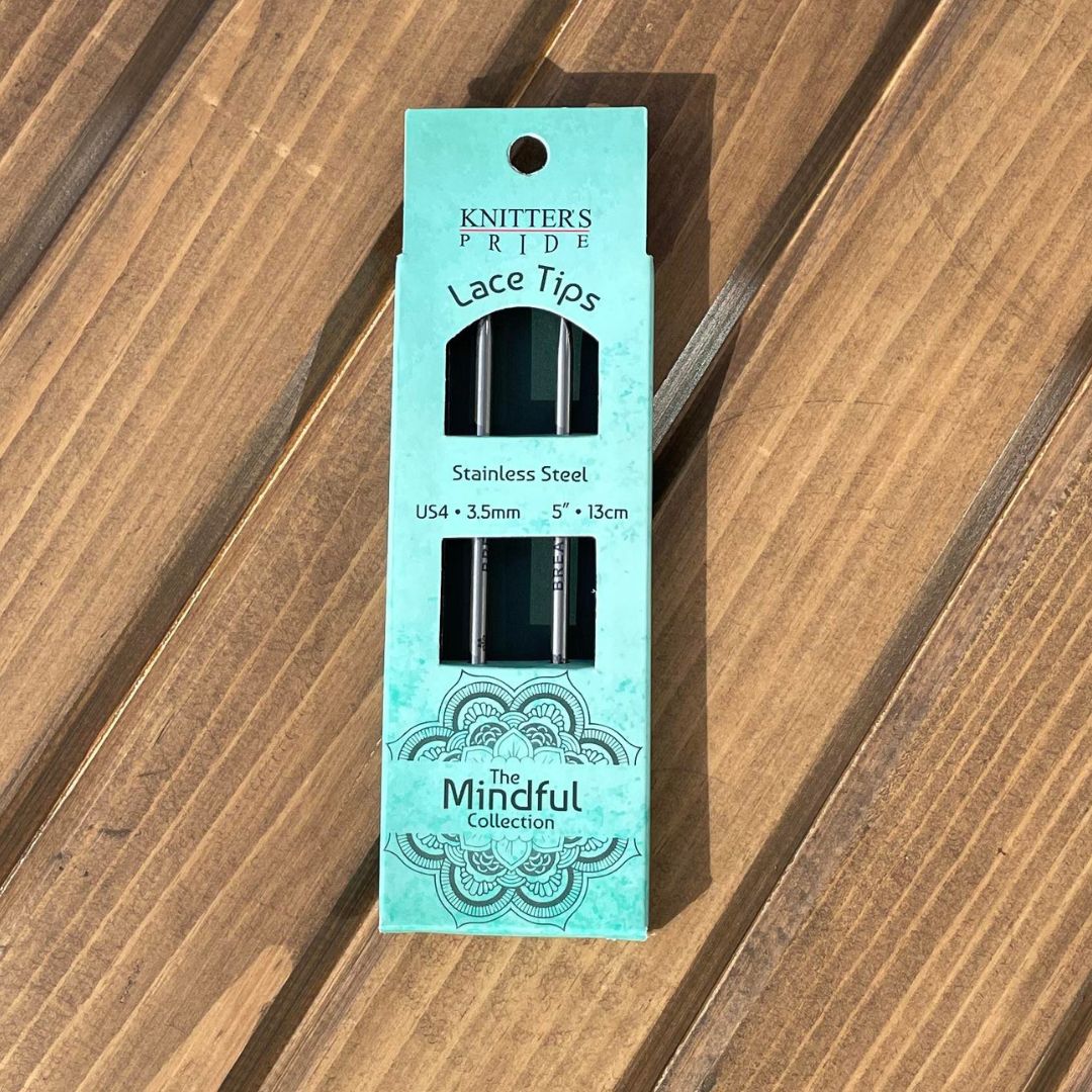 Mindful 12.7cm (5″) Interchangeable Lace Knitting Needle Tips