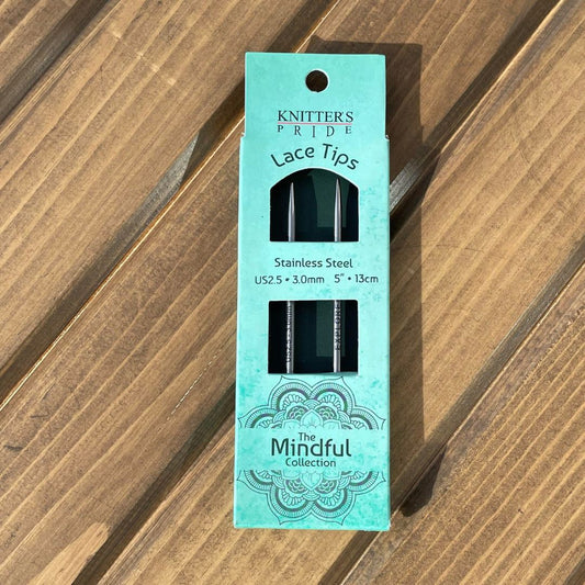 Mindful 12.7cm (5″) Interchangeable Lace Knitting Needle Tips