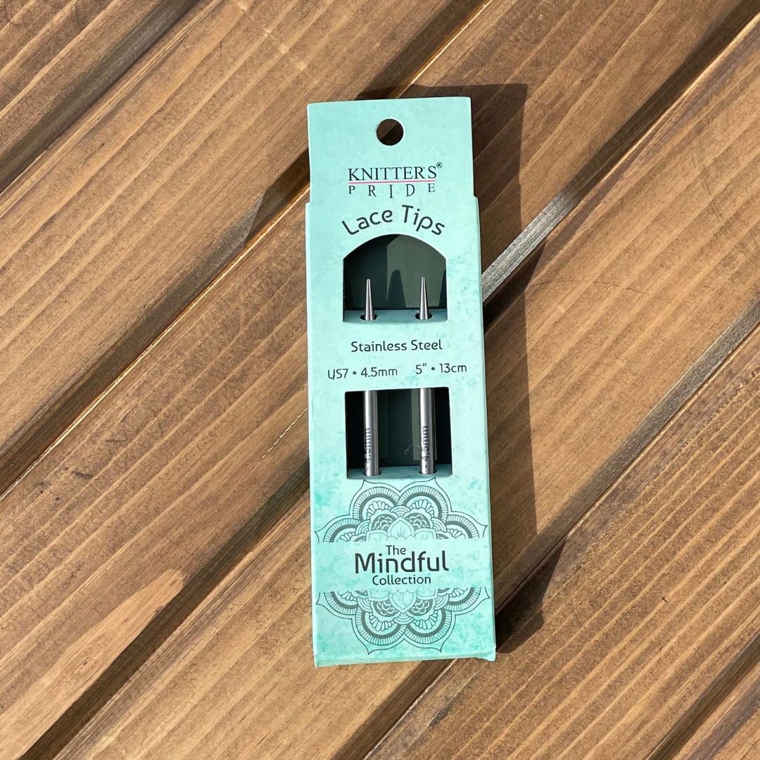 Mindful 12.7cm (5″) Interchangeable Lace Knitting Needle Tips