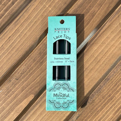 Mindful 12.7cm (5″) Interchangeable Lace Knitting Needle Tips