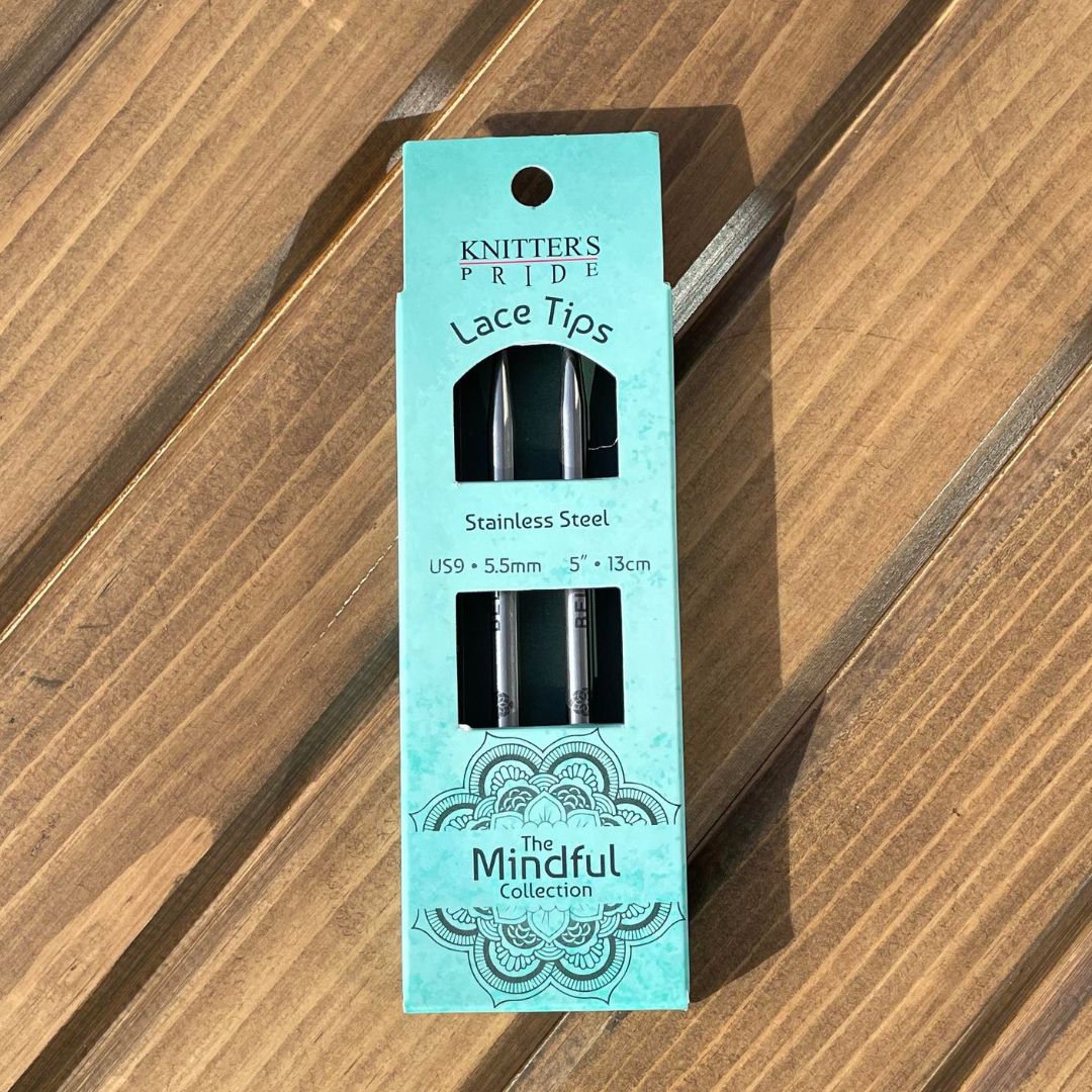 Mindful 12.7cm (5″) Interchangeable Lace Knitting Needle Tips