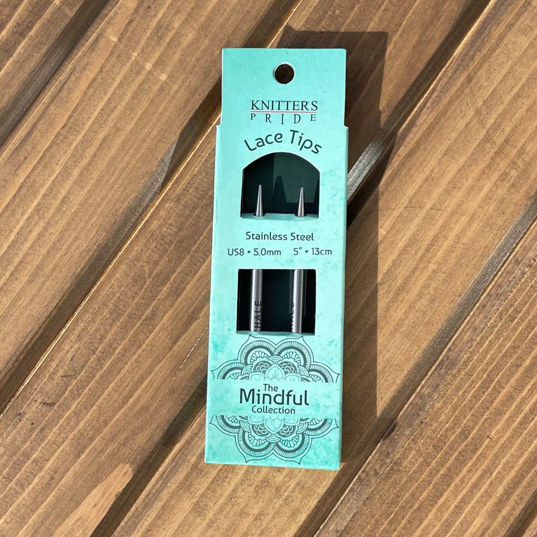 Mindful 12.7cm (5″) Interchangeable Lace Knitting Needle Tips